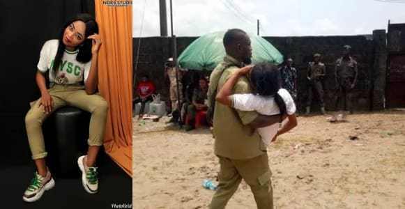 2019 Election: Corps member thanks the colleague that saved her during the violence in Bonny, Rivers State