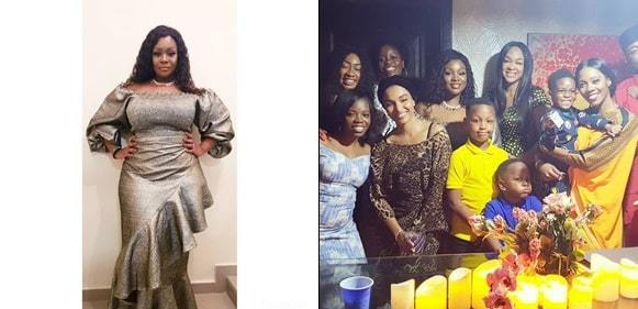 OAP Toolz shares lovely photos from the dedication of her son 
