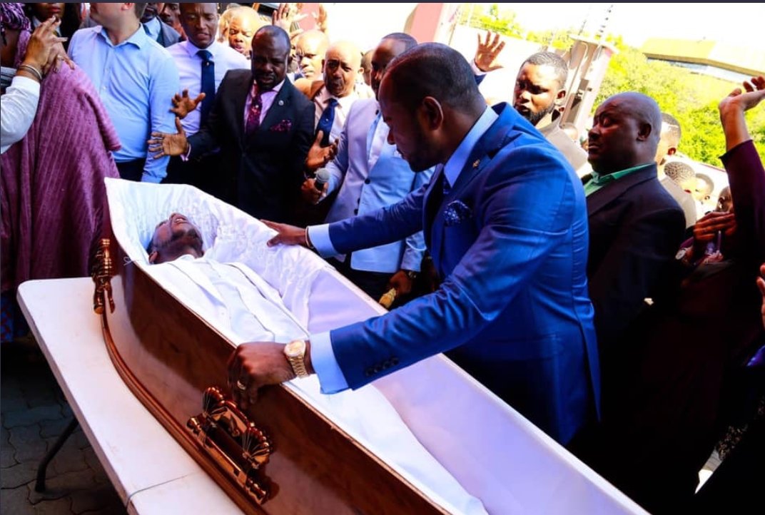 South African Pastor Under fire for fake resurrection miracle - VIDEO 2
