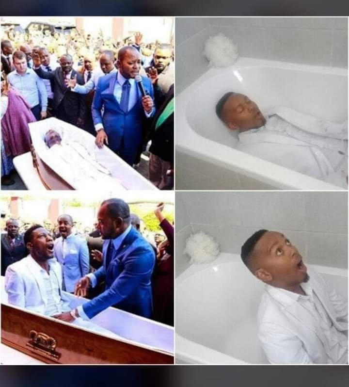 South African Pastor Under fire for fake resurrection miracle - VIDEO 12