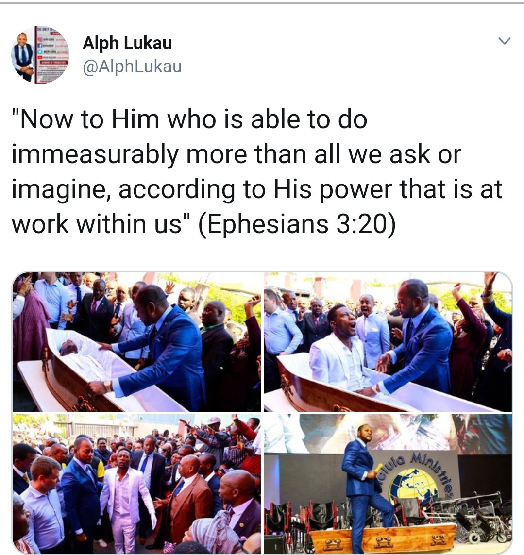 South African Pastor Under fire for fake resurrection miracle - VIDEO 4