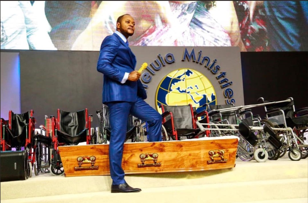 South African Pastor Under fire for fake resurrection miracle - VIDEO 1