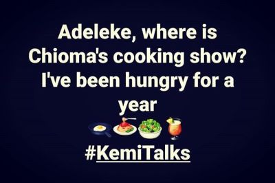 "Adeleke, Where Is Chioma's Cooking Show?" - Kemi Olunloyo Diss Davido