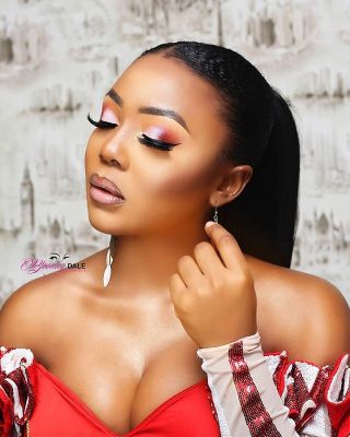 BBNaija's Ifu Ennada Stuns In Cleavage Baring Outfit (PHOTO)