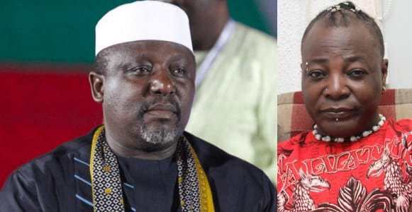 Charly Boy mocks Rochas Okorocha over the loss of the governorship election of his son in-law, Uche Nwosu
