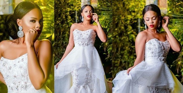 Image result for Chidinma Ekile makes a gorgeous bride in stunning new photos