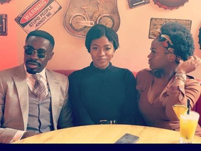 Davido's Girlfriend, Chioma Hangs Out With Her Sister And Davido's Lawyer