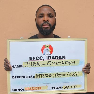EFCC Arraigns Yahoo Boy For Love Scam, Acting As A White Woman