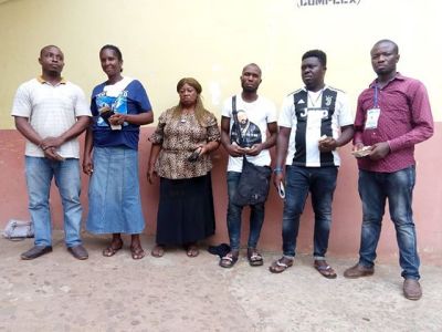 EFCC Arrests 7 Party Agents For Vote Buying (PHOTO)