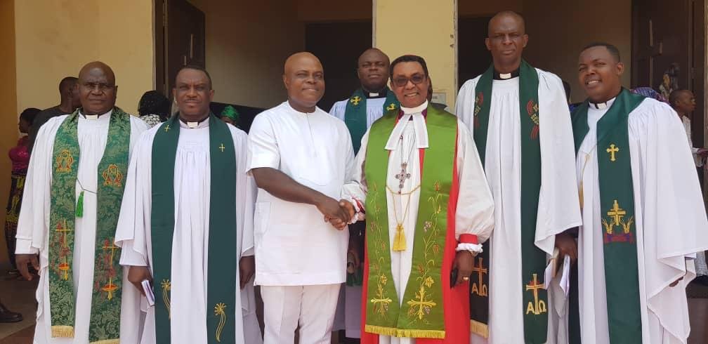 Enugu State Anglican Diocese Endorse Gov Ifeanyi Ugwuanyi for Second Tenure. 1