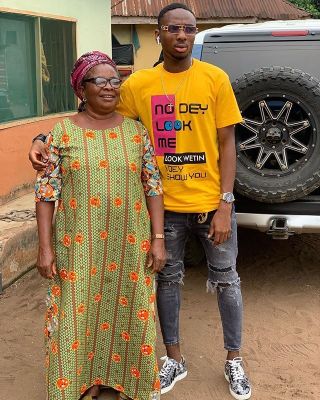 Kelechi Nwakali Shares Cute Photo Of His Mother As He Celebrates Mother's Day