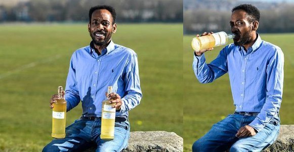 Meet the man who drinks his 30-day old urine every morning