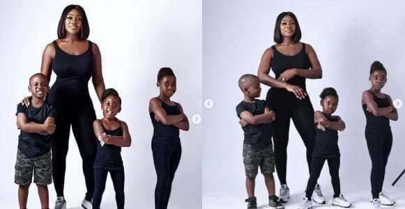 Image result for My biggest fear is not being alive to take care of my kids â Mercy Johnson