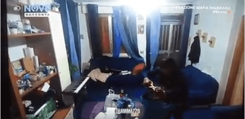 Nigerian Woman In Europe Caught On Camera Maltreating A Lady She Trafficked