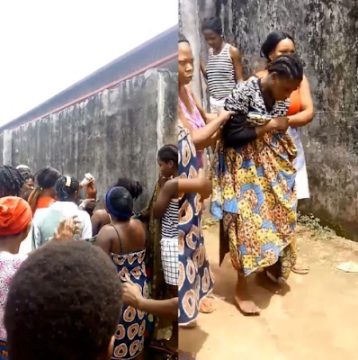 Pregnant Woman Gives Birth To Baby Boy In Rivers State At Her Polling Unit