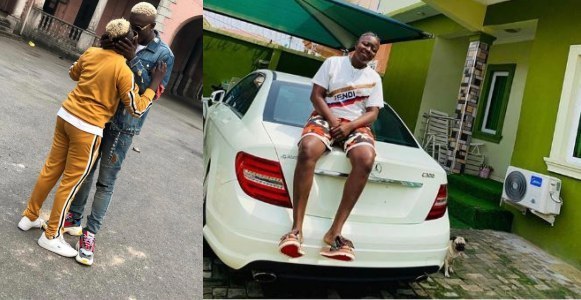 Rapper, Zlatan Ibile buys his girlfriend a Mercedes Benz as birthday gift