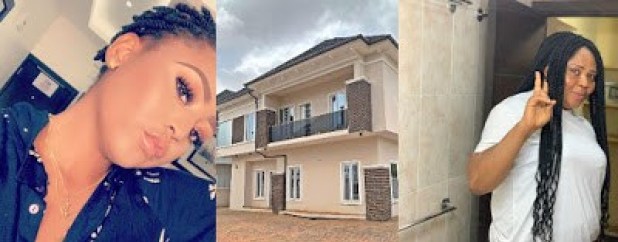 Regina Daniels Buys Her Mother A New House (PHOTOS)
