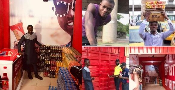 See how gala seller who gave his goods to prisoners, life has changed
