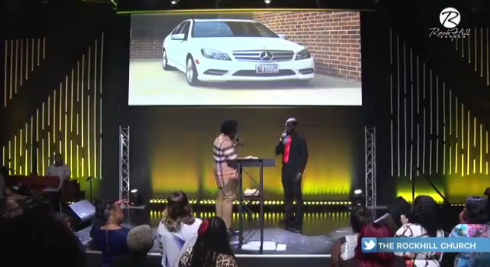 Sonnie Badu Gifts A Brand New White Mercedes Benz To His Evangelist