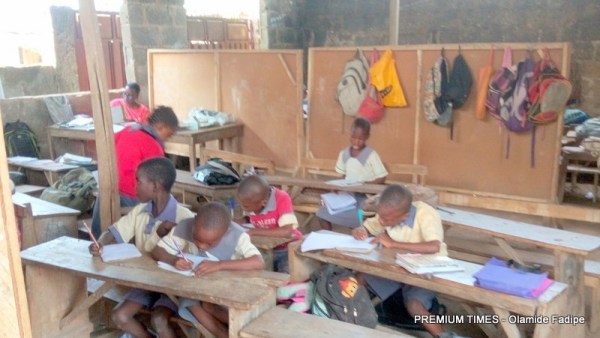 Zion Africa school annex class cross section view