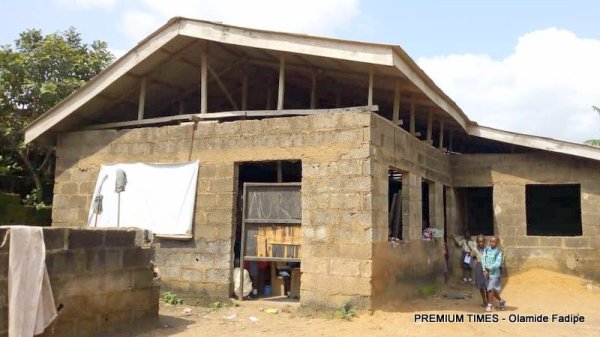 Zion Africa school annex full front view of building