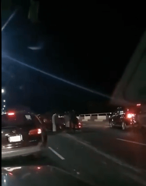 Accident At Third Mainland Bridge As Ambulance Passed The Scene
