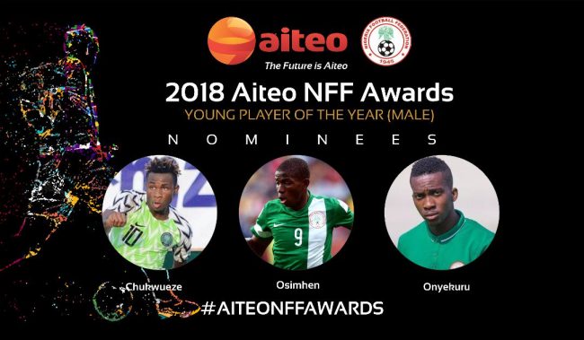  Ighalo, Musa,Osimhen Oshoala, Rohr Up For Aiteo NFF Award