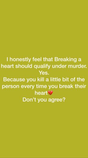 "Breaking A Heart Should Qualify As Murder"- BBNaija's Tboss