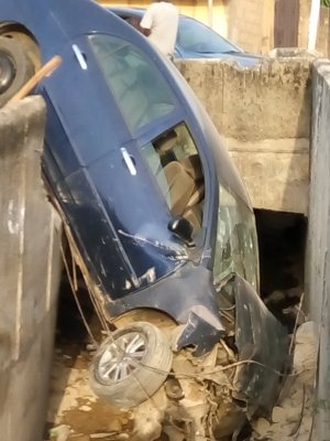 Car Accident At Ogba, Lagos