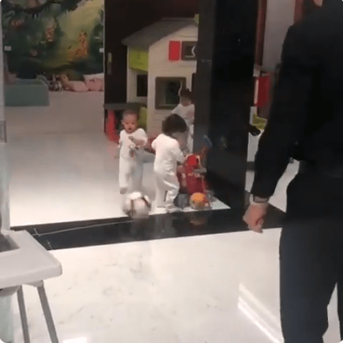Cristiano Ronaldo Plays Football With His Kids, They Do His Free Kick Stance, Fans React 