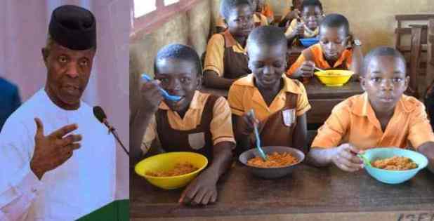 FG feeds pupils with 594 cows, 138,000 chickens, 6.8m eggs weekly – Yemi Osinbajo