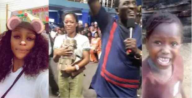 Stephanie Idolor gets N2million cash from Prophet Fufeyin (Video)