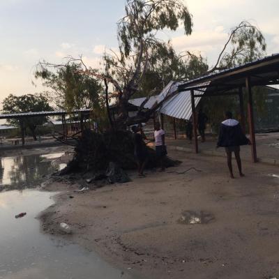 Storm Hit Shituwa Secondary School, Ohangwena Region, Namibia