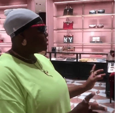 Teni Leaves A Gucci Store In Dubai After Pricing A Bag Worth $10,000