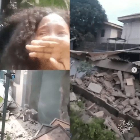 Lady cries out after landlady and caretaker rented house to her, only for it to be demolished by govt a month after she moved in