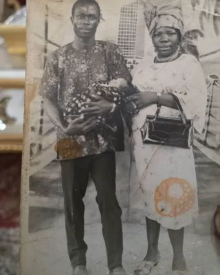 Senator Dino Melaye Shares Photos Of His Parents In The 80's