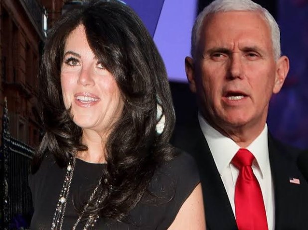 Monica Lewinsky makes cheeky oral sex joke in response to Mike Pence