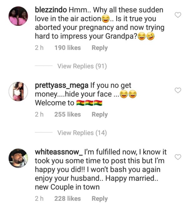 Nigerians go wild after Regina Daniels shared first photos with her billionaire hubby, Ned Nwoko , on her IG page 