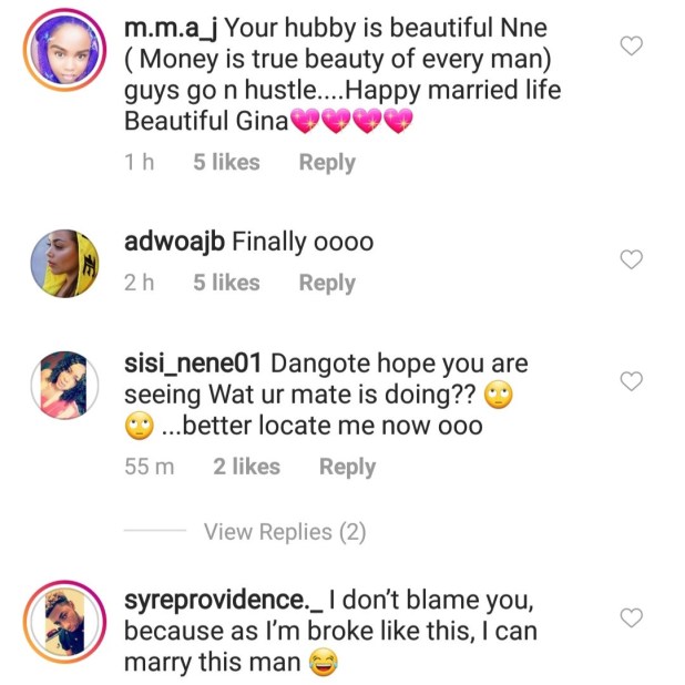 Nigerians go wild after Regina Daniels shared first photos with her billionaire hubby, Ned Nwoko , on her IG page 