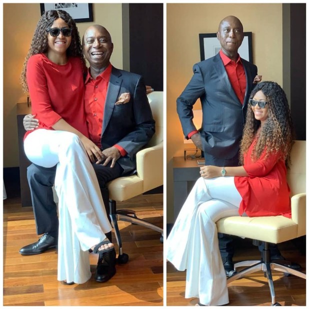 Nigerians go wild after Regina Daniels shared first photos with her billionaire hubby, Ned Nwoko , on her IG page 