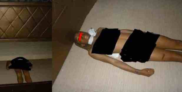 Lady found dead underneath a hotel bed in Owerri (photos)