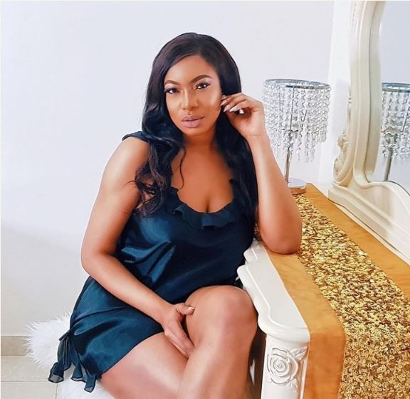 You Have My Attention â€“ Chika Ike Goes Braless In Sexy Lingerie