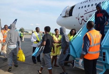 File photo: Libya returnees