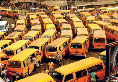 File photo: Lagos buses
