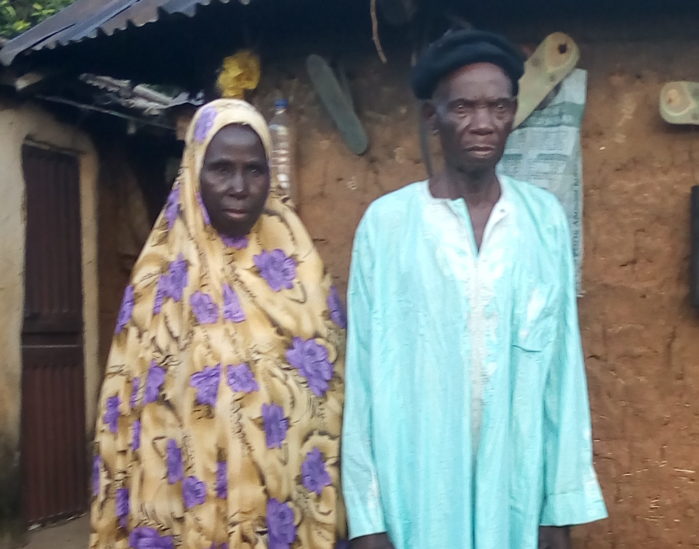Old couple marry in Abuja