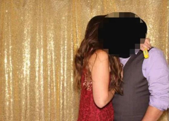 wedding guest caught cheating