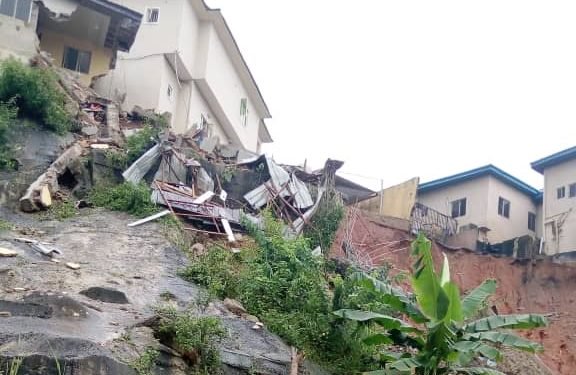 Magodo building collapse