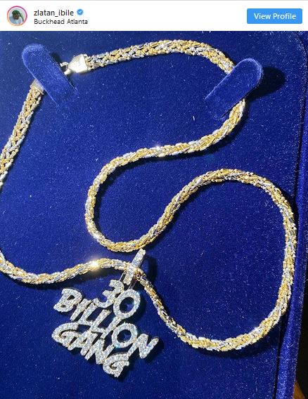 Davido 30BG chains