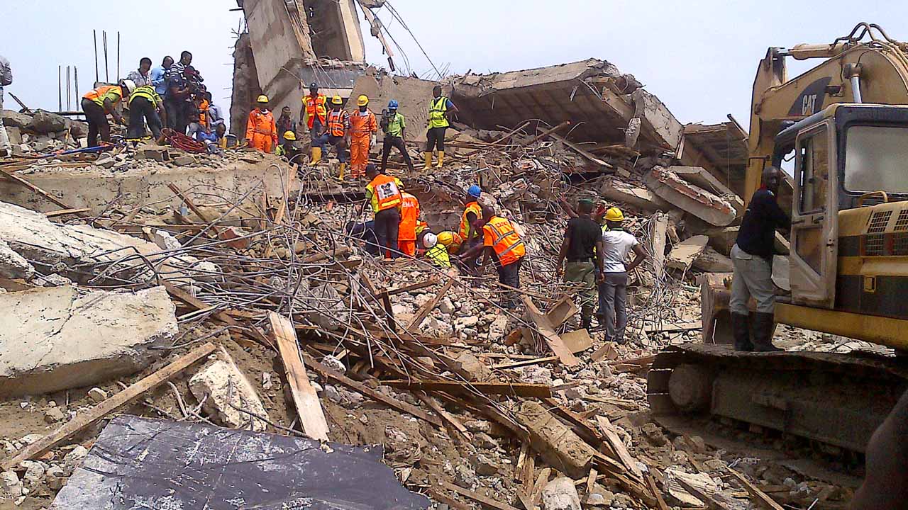 building collapses in Ikoyi
