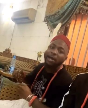 Davido bags chieftaincy title